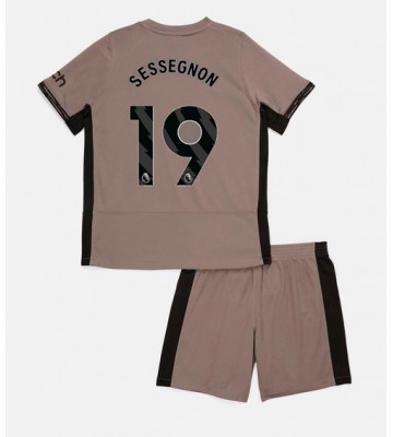 Tottenham Hotspur Ryan Sessegnon #19 Tredje Kläder Barn 2023-24 Kortärmad (+ Korta byxor)